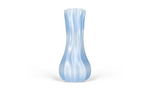 3DE Premium - PLA Transparent Regnbåge - Glaciärblå - 1,75 mm - 1 kg