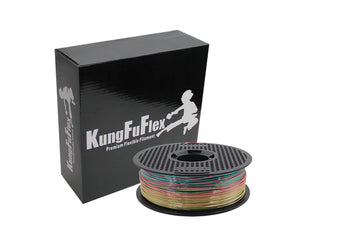 KungFuFlex - Hard Flex - 57D - Silk Rainbow - Ljus Färg - 1,75 mm - 1 kg