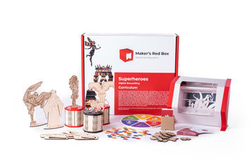 Maker's Red Box - Lärarens låda - Superhjältar