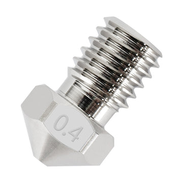 Spindel - V6-gängad CuCrZr-munstycke - 0,4 mm