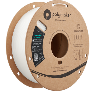 Polymaker™ - PLA Pro - White - 1.75mm - 1kg