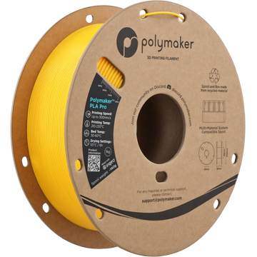 Polymaker™ - PLA Pro - Yellow - 1.75mm - 1kg