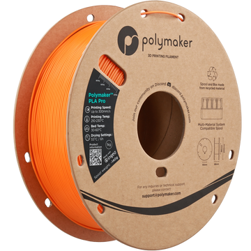 Polymaker™ - PLA Pro - Orange - 1.75mm - 1kg