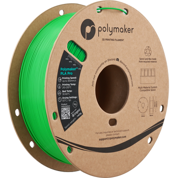 Polymaker™ - PLA Pro - Green - 1.75mm - 1kg