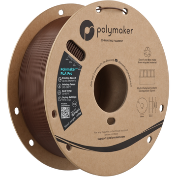 Polymaker™ - PLA Pro - Brown - 1.75mm - 1kg