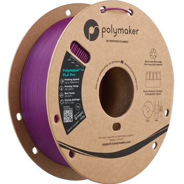 Polymaker™ - PLA Pro - Metallic Plum - 1.75mm - 1kg