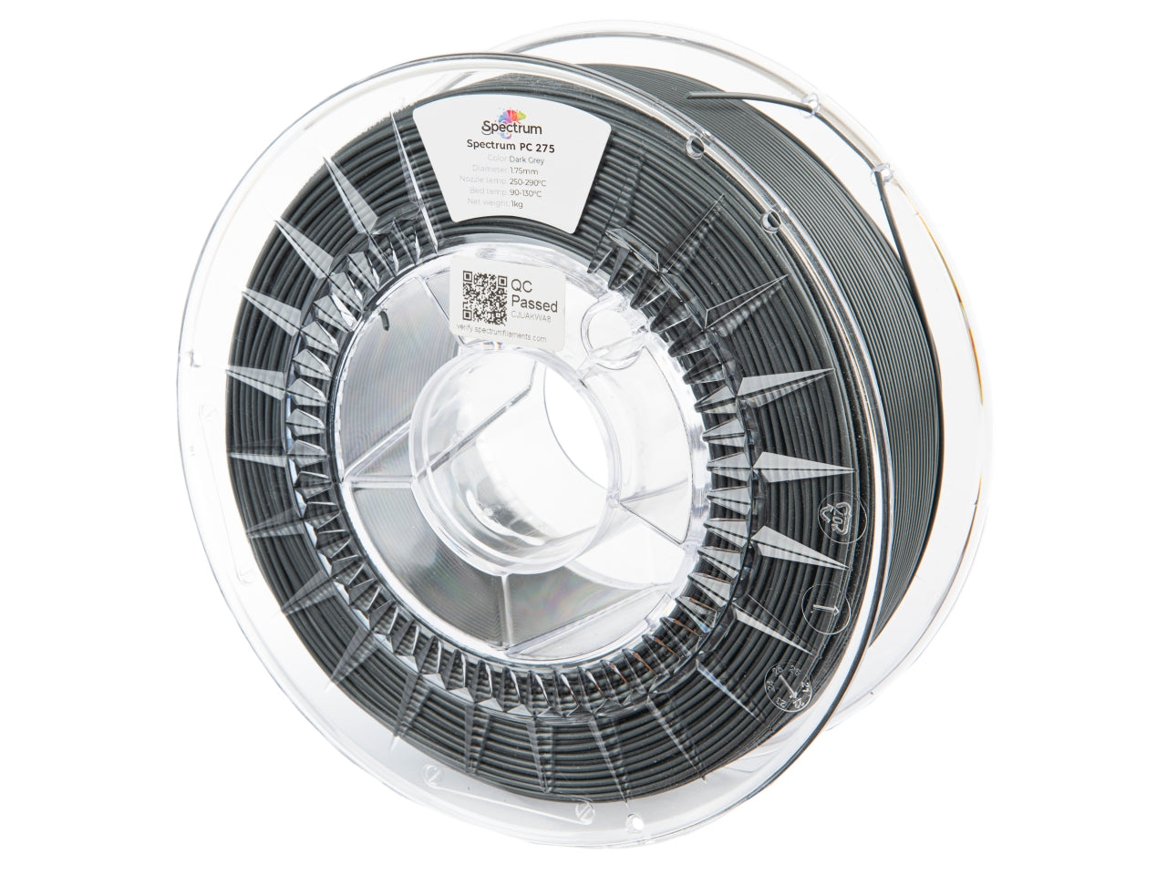 Spectrum - PC 275 - Järngrå - 1,75 mm - 1 kg