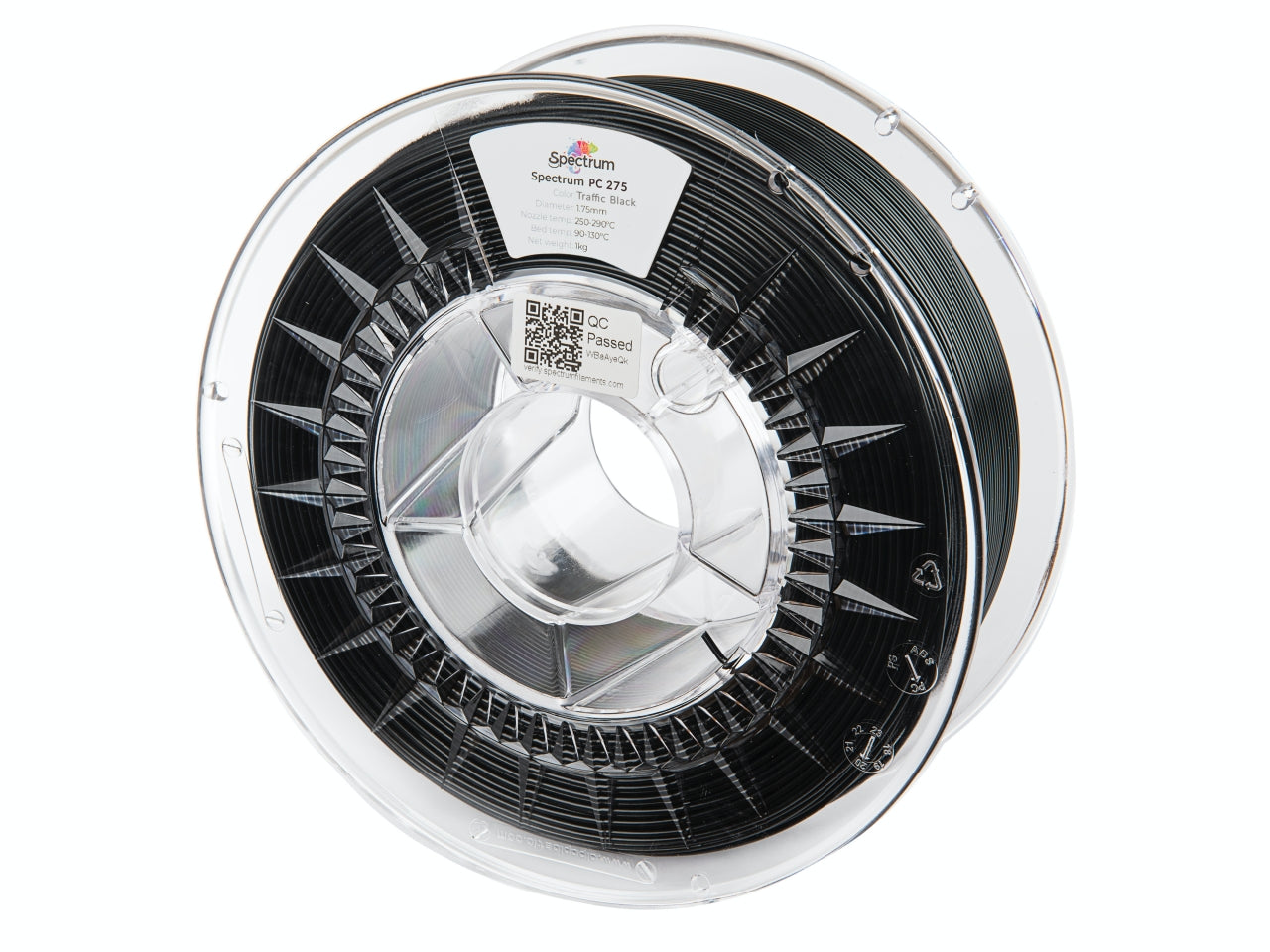 Spectrum - PC 275 - Trafiksvart - 1,75 mm - 1 kg