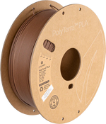 Polymaker - PolyTerra PLA - Jordbrun - 1,75 mm - 1 kg