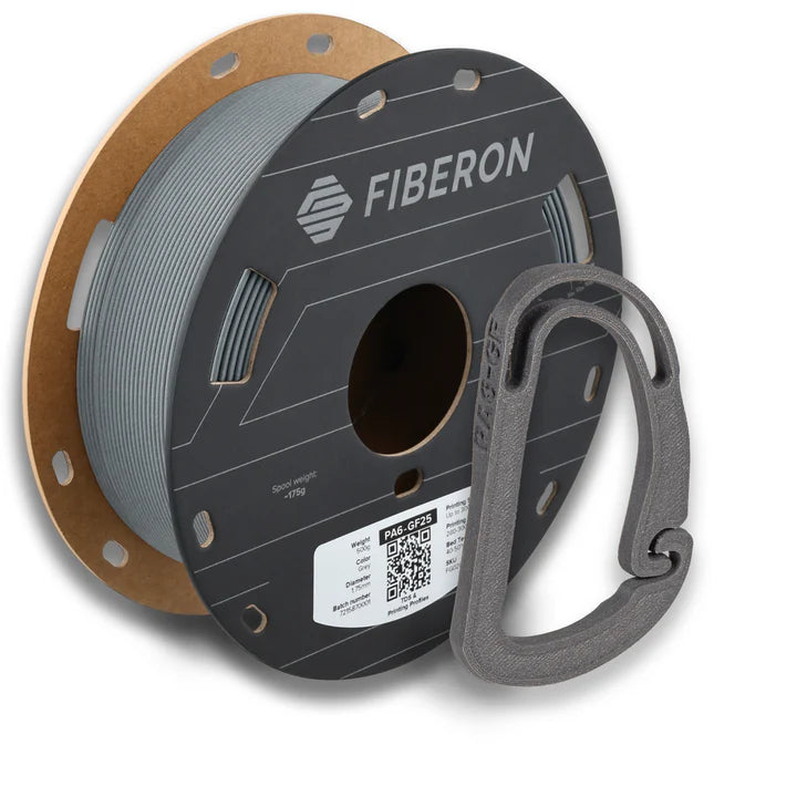 Polymaker - Fiberon™ - PA6-GF25 - Grå - 1,75 mm - 500 g