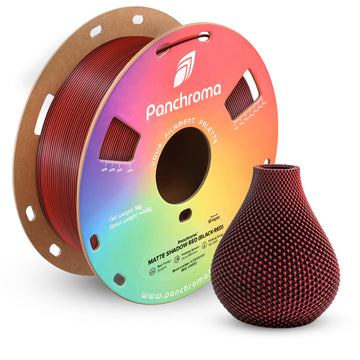 Polymaker - Panchroma™ PLA Dual - Matt Shadow Red (Svart-Röd) - 1,75 mm - 1 kg
