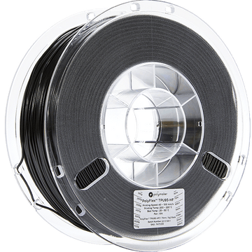 Polymaker PolyFlex - TPU 95A Hög hastighet - Svart - 1,75 mm - 1 kg