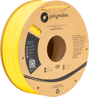 Polymaker - Polylite LW-PLA - Klargul - 1,75 mm - 800 g
