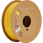 Polymaker - PolyTerra PLA+ - Gul - 1,75 mm - 1 kg