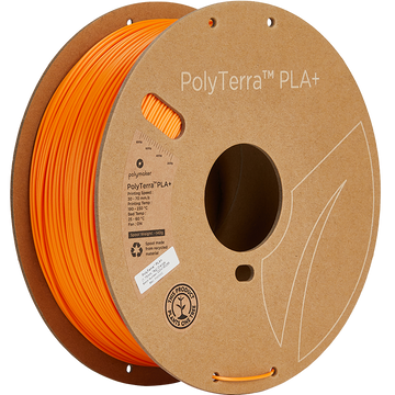 Polymaker - PolyTerra PLA+ - Orange - 1,75 mm - 1 kg