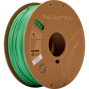 Polymaker - PolyTerra PLA+ - Grön - 1,75 mm - 1 kg
