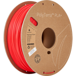 Polymaker - PolyTerra PLA+ - Röd - 1,75 mm - 1 kg