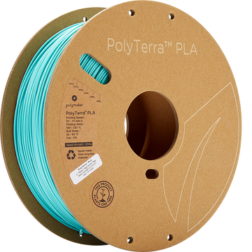Polymaker - PolyTerra PLA - Arktisk blågrön - 1,75 mm - 1 kg 