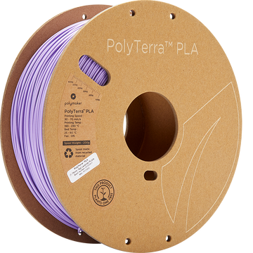 Polymaker - PolyTerra PLA - Lavendel Lila - 1,75 mm - 1 kg