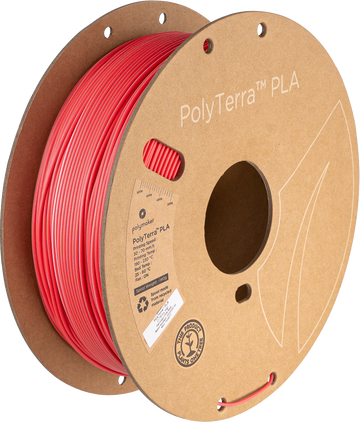 (UTGÅNG) - Polymaker - PolyTerra PLA Dual - Flamingo (Rosa-Röd) - 1,75 mm - 1 kg