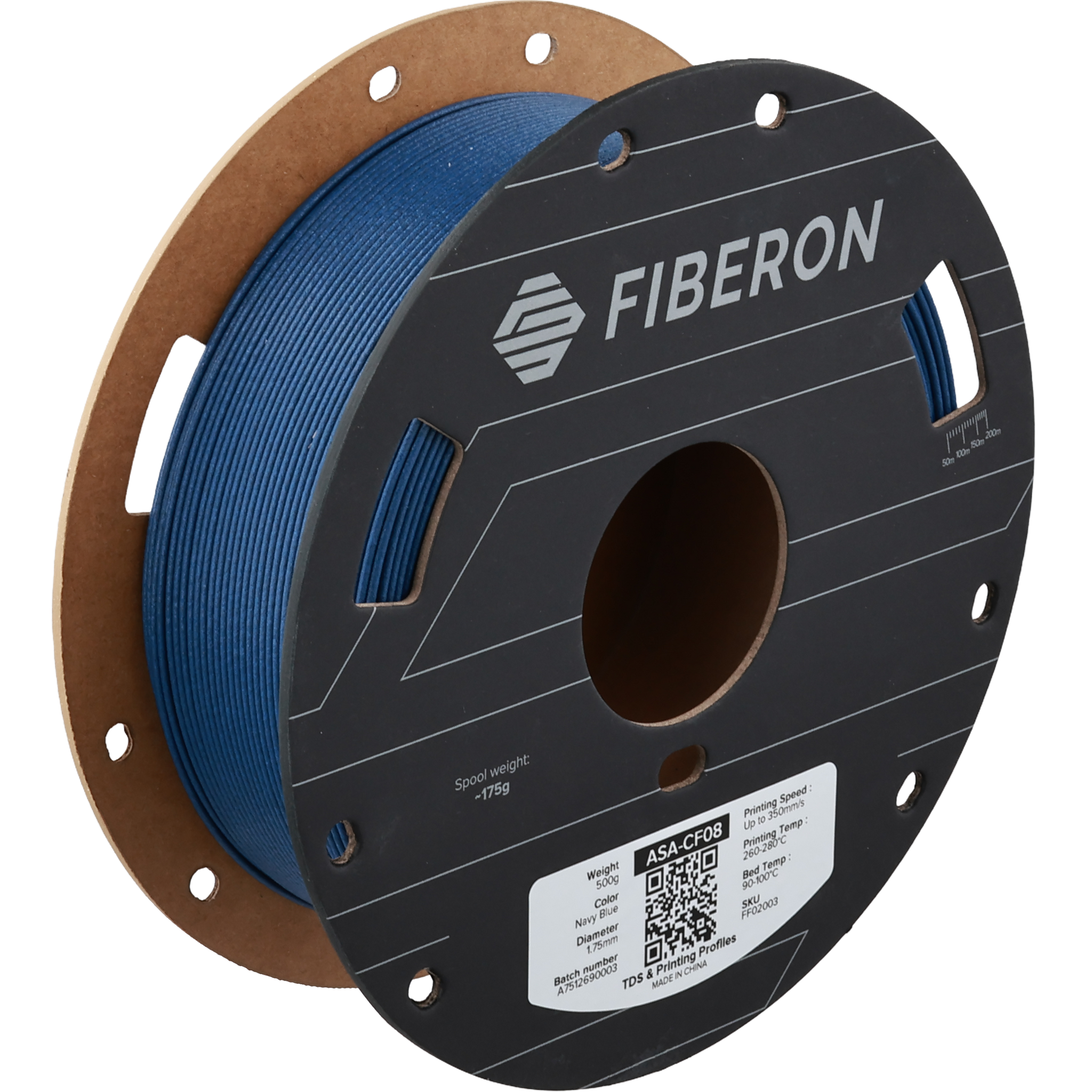Polymaker - Fiberon™ ASA-CF08 - Navy Blue - 1.75mm - 500g