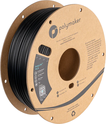 Polymaker Polylite PLA - Svart - 1,75 mm - 1 kg