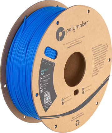 (UTGÅNG) - Polymaker Polylite PLA - Azurblå - 1,75 mm - 1 kg