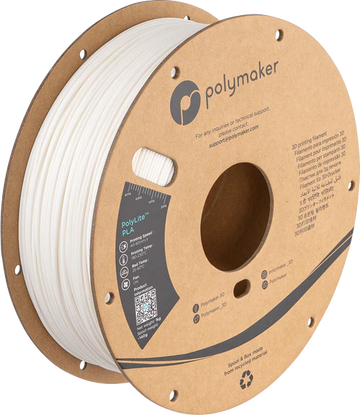 Polymaker Polylite PLA - Vit - 1,75 mm - 1 kg