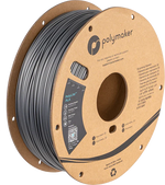 (UTGÅNG) - Polymaker Polylite - PLA - Stålgrå - 1,75 mm - 1 kg
