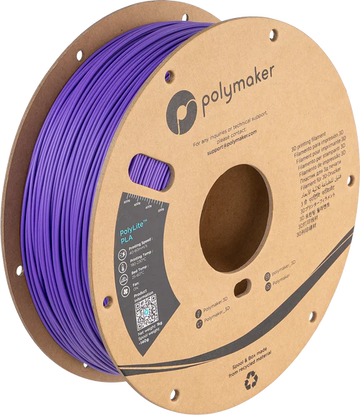 (UTGÅNG) - Polymaker Polylite PLA - Lila - 1,75 mm - 1 kg