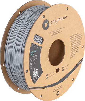 Polymaker Polylite PLA - Grå - 1,75 mm - 1 kg
