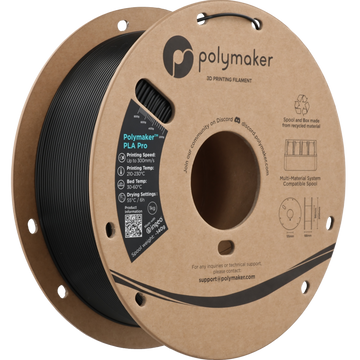 Polymaker™ - PLA Pro - Black - 1.75mm - 1kg