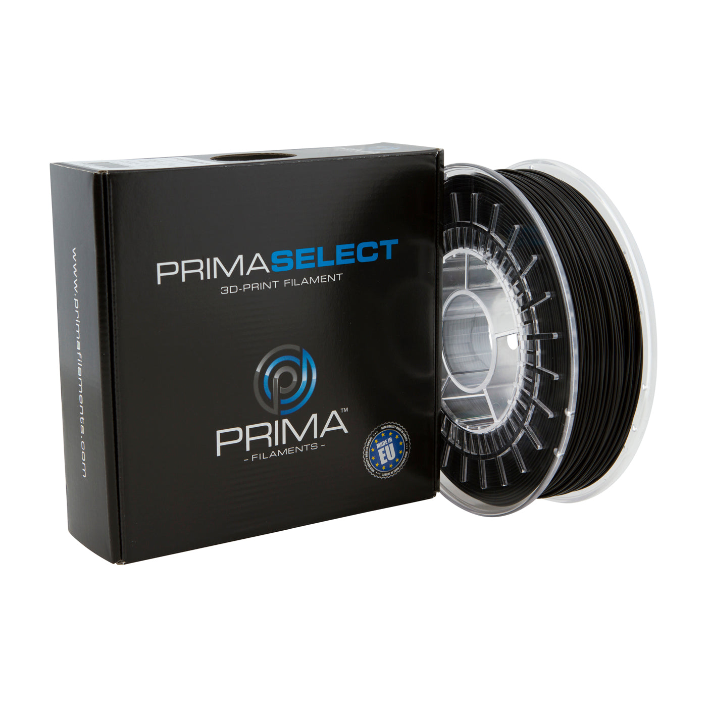 (UTGÅNG) - PrimaSelect PRO - PLA - Svart - 1,75 mm - 750 g
