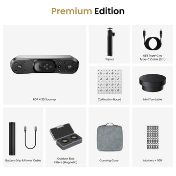 Revopoint - Pop 4 - 3D Scanner - Premium Edition