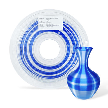 3DE Premium - PLA - Candy Rainbow - Blå, Vit V2 - 1,75 mm - 1 kg