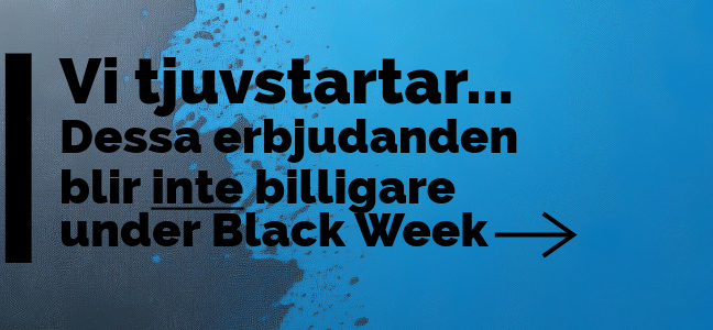 Vi tjuvstartar – Dessa erbjudanden blir inte billigare under Black Week