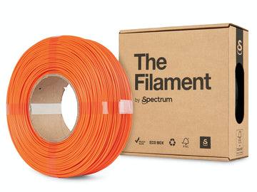Filament - PETG - Maskinfärgad Orange - 1,75 mm - 1 kg - Refill