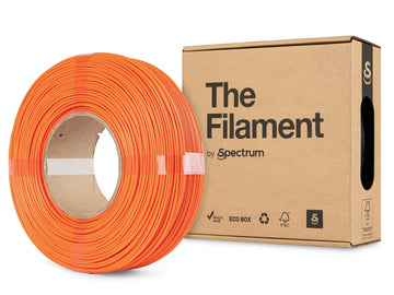 Filament - PLA - Maskinfärgad Orange - 1,75 mm - 1 kg - Refill