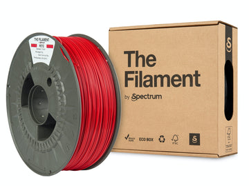 Filament - PETG - Teknisk Röd - 1,75 mm - 1 kg