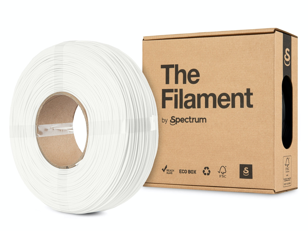 Filament - PLA High Speed ​​- Trafikvit - 1,75 mm - 1 kg - Refill