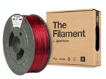Filament - PETG - Transparent Röd - 1,75 mm - 1 kg
