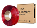 Filament - PETG - Transparent Röd - 1,75 mm - 1 kg - Refill