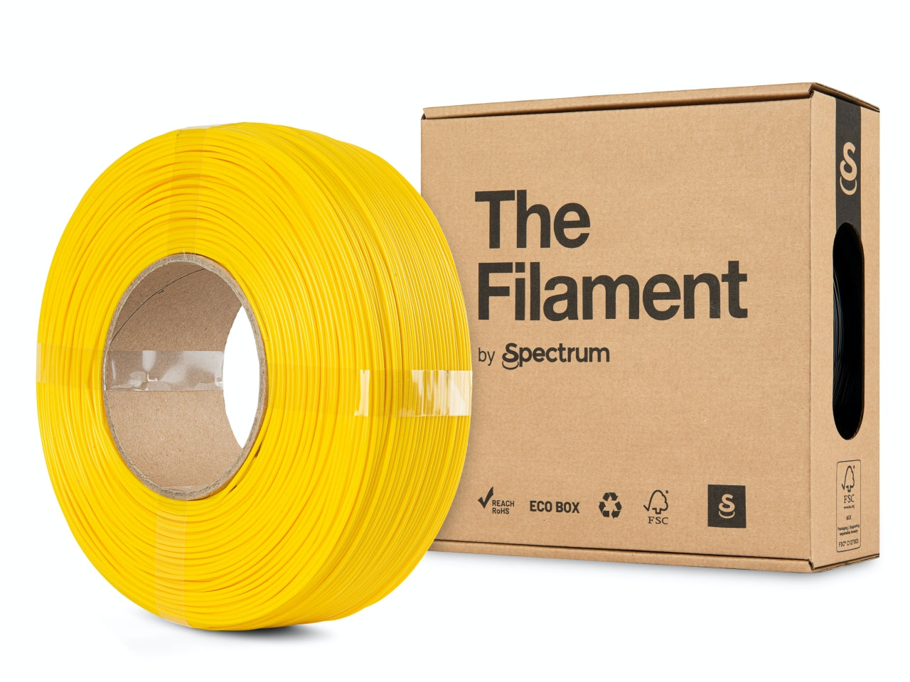 Filament - PLA High Speed ​​- Tuscany Yellow - 1,75 mm - 1 kg - Refill
