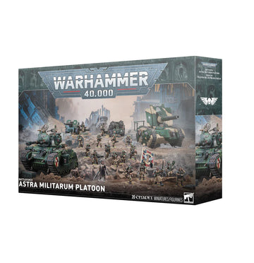 Warhammer 40k: Astra Militarum Platoon - Battleforce