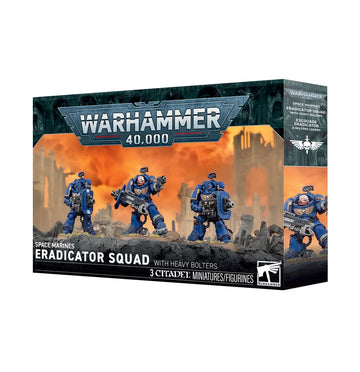 Warhammer 40k: Space Marines - Eradicators Squad with Heavy Bolters