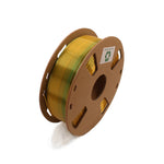 3DE Premium - Tvåfärgad - PLA Silky - Grön & Gul - 1,75 mm - 1 kg