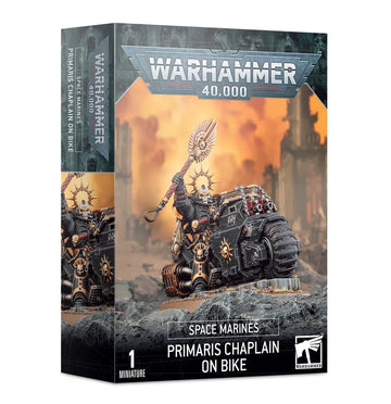 Warhammer 40k: Space Marine - Primaris-präst på cykel