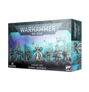 Warhammer 40k: Thousand Sons - Rubrik Marines