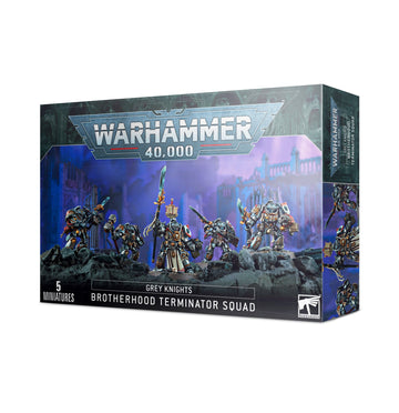 Warhammer 40k: Gray Knights - Brotherhood Terminator Squad / Paladin Squad
