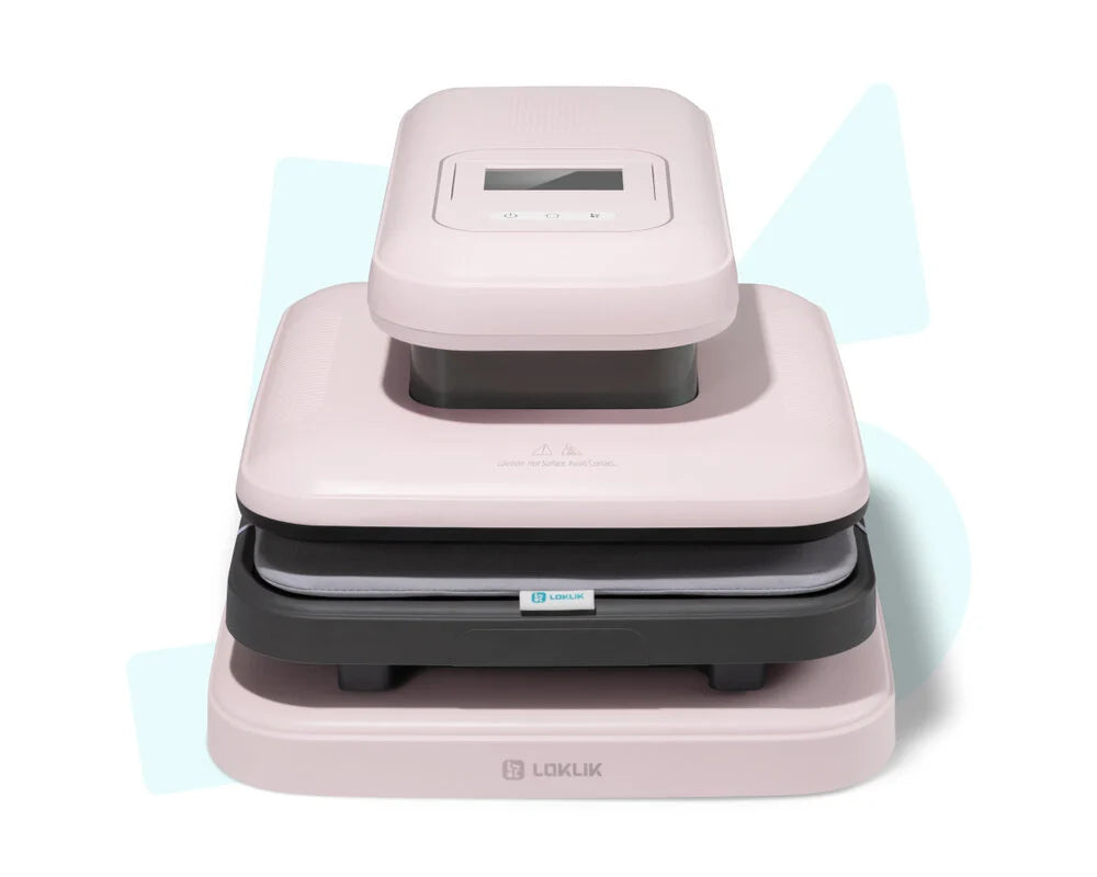 LOKLiK - ImPress™ - Värmepress - Auto 2-Smart - Pastellrosa